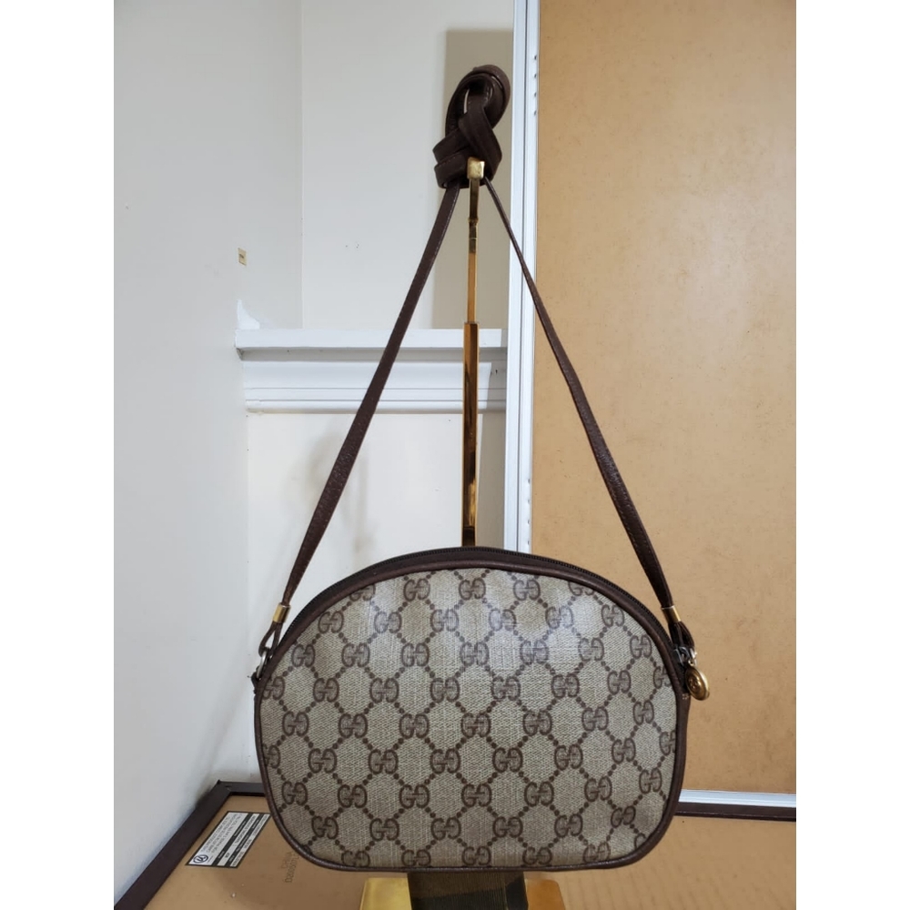 Gucci Vintage Supreme PVC Monogram Crossbody Bag - Picture 6 of 14